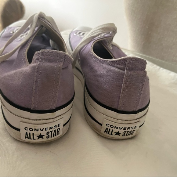 rare lilac converse platforms in size US 10 women’s - Picture 7 of 15